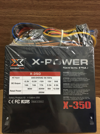 Nguồn XIGMATEK X-POWER X-350 (EN40544) - Sản phẩm lý tưởng cho hệ thống GAME-NET