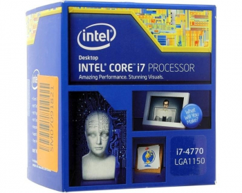 CPU Intel Core i7 4770 (3.90GHz, 8M, 4 Cores 8 Threads) TRAY KO FAN